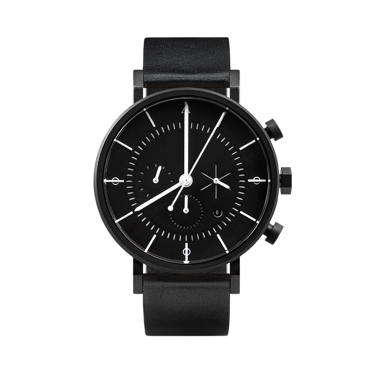 Minimalistic Precision Wristwatch - Interval Black | AARK Collective ...